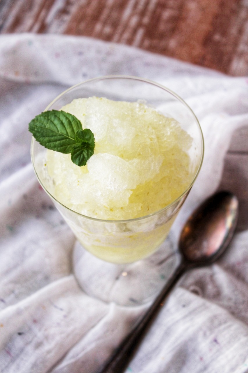 Sicilian lemon granita recipe (granita al limone) - Irene Mercadal